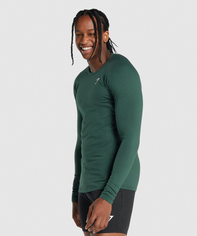 Sudaderas Gymshark Critical 2.0 Hombre Verdes | znaF86My4gt