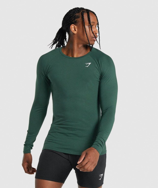 Sudaderas Gymshark Critical 2.0 Hombre Verdes | znaF86My4gt