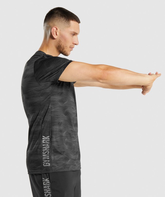 Sudaderas Gymshark Deporte Hombre Negros | xZMHu5BjOId