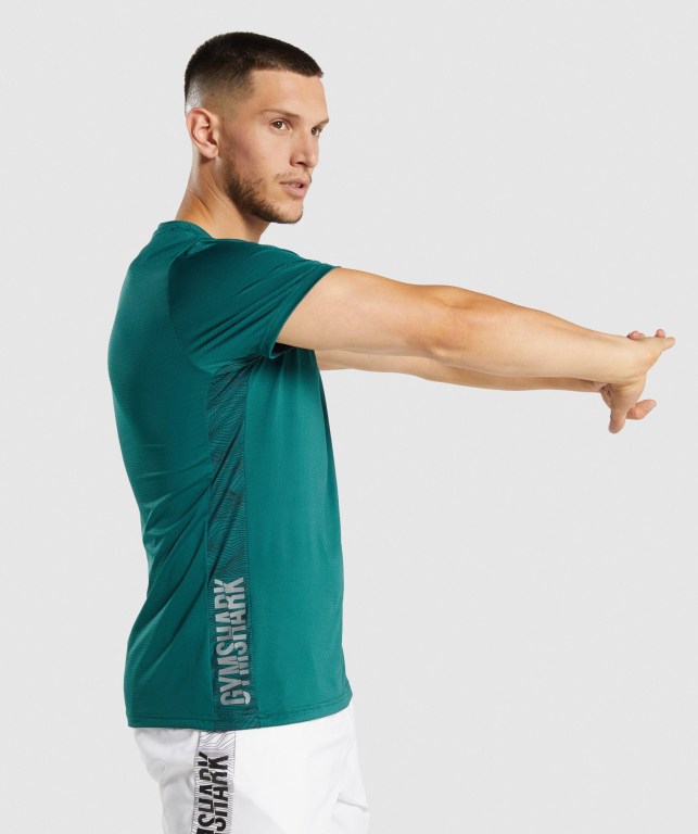 Sudaderas Gymshark Deporte Hombre Turquesa | 8IcAGvOvJBq