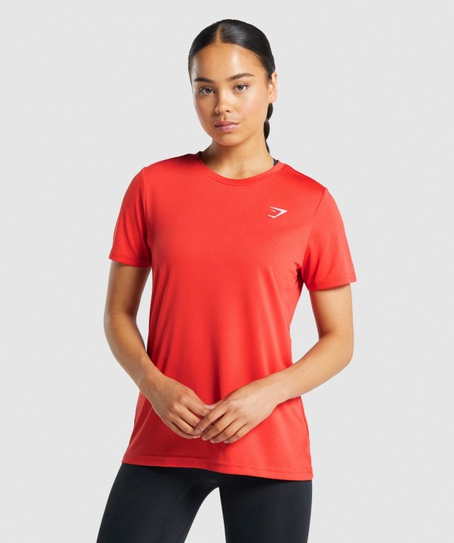 Sudaderas Gymshark Entrenamiento Mujer Rojos | te13UYgVyrU