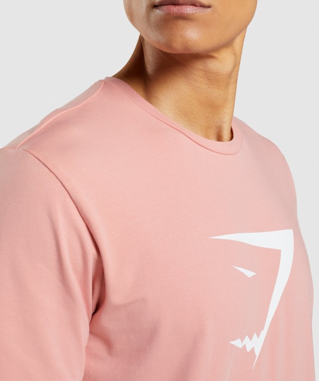 Sudaderas Gymshark Sharkhead Infill Hombre Rosas | wFlEi5psPcH