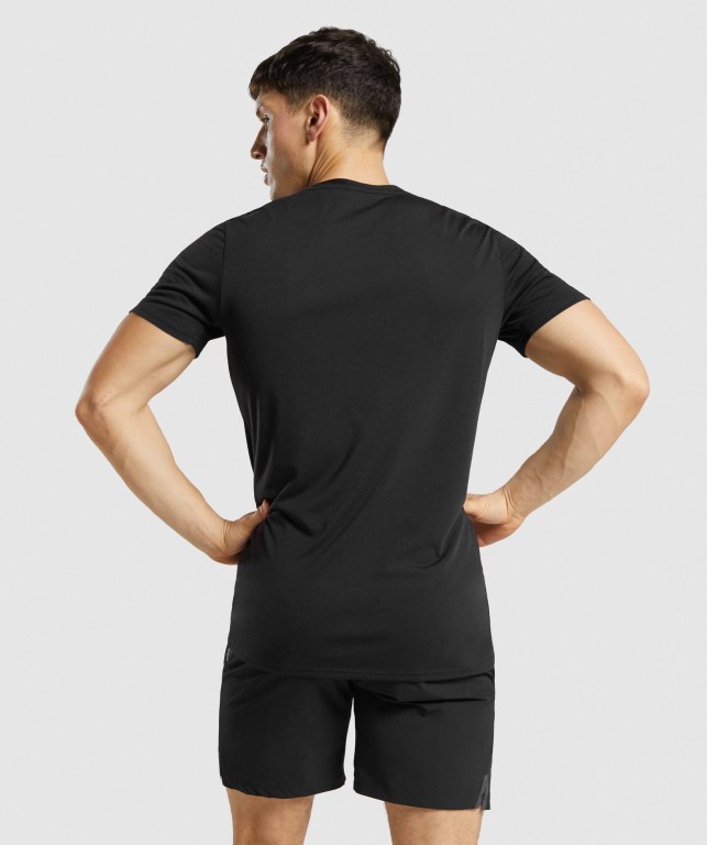 Sudaderas Gymshark Sports Hombre Negros | 5Hfwg7xxMt4