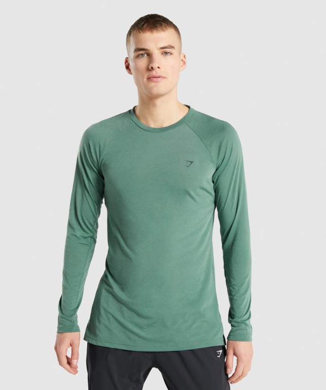 Sudaderas Gymshark Studio Hombre Verdes | zTgvkYdCBpl