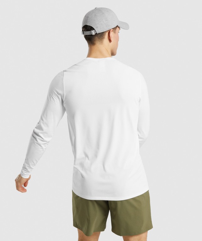 Sudaderas Gymshark Vital Hombre Blancos | 7DxXMN581BE