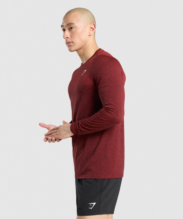 Sudaderas Gymshark Vital Hombre Rojos | LtkOKWmZ9Cd