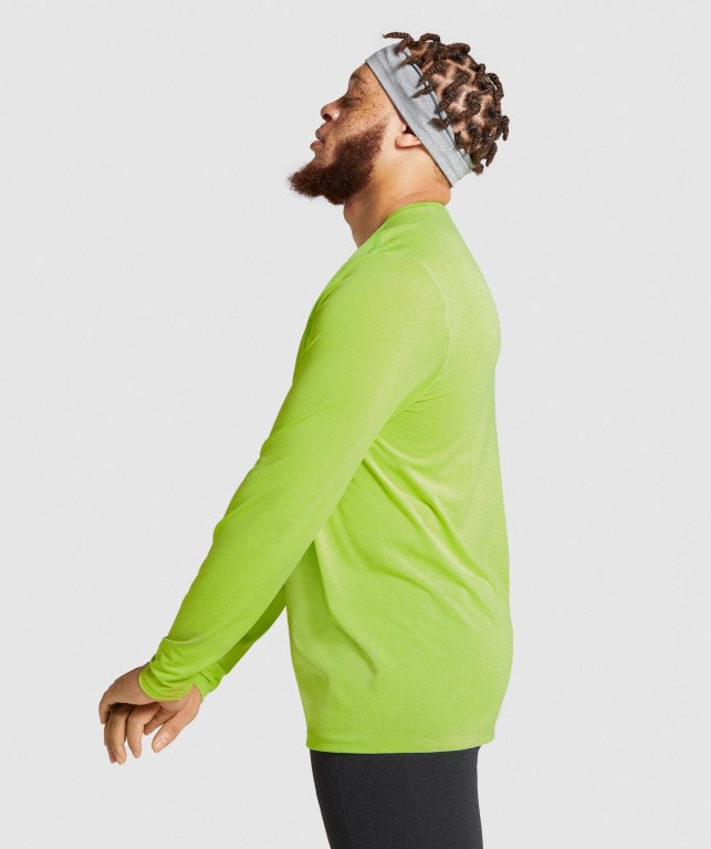 Sudaderas Gymshark Vital Hombre Verdes | Q45UzkImdnf