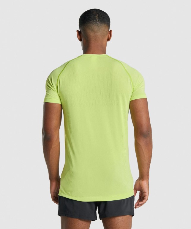 Sudaderas Gymshark Vital Light seamless Hombre Amarillos | 1HyqUg28vQN