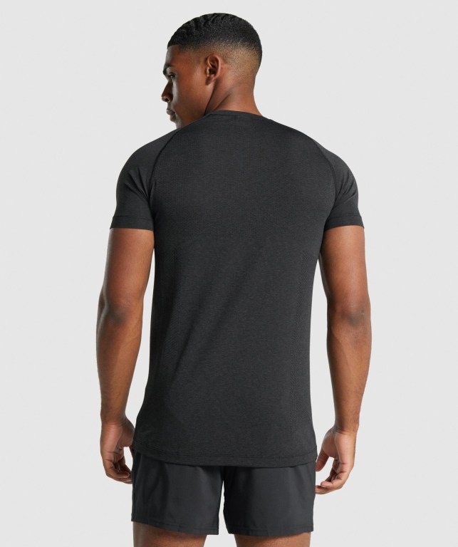 Sudaderas Gymshark Vital Light seamless Hombre Negros | 9pKgWZsAw12