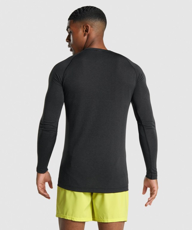 Sudaderas Gymshark Vital Light seamless Hombre Negros | MuyDnCXHxG1