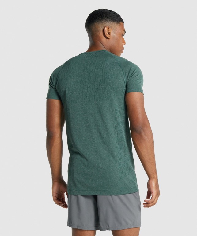 Sudaderas Gymshark Vital Light seamless Hombre Verdes Oscuro | zo55efLlQmh