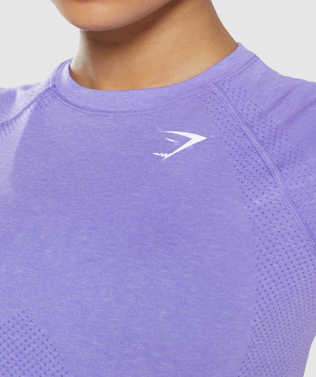 Sudaderas Gymshark Vital Seamless 2.0 Light Mujer Morados Claro | QGhkBzSUOfm