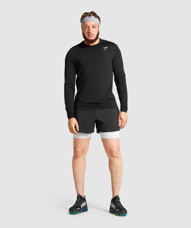 Sudaderas Gymshark Vital Seamless Hombre Negros | bIbzvy2dL29