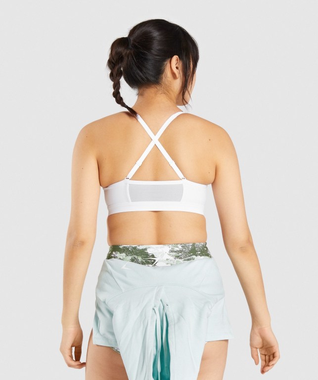 Sujetadores Deportivos Gymshark DNU Mujer Blancos | oExJppxrbIA