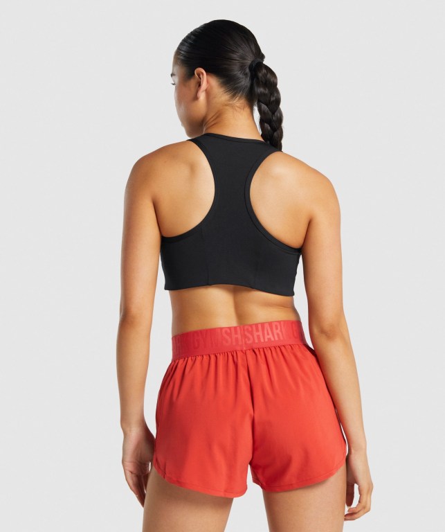 Sujetadores Deportivos Gymshark Essential Racer Back Entrenamiento Sports Bra Mujer Negros | 2OQLEU7h9Xi