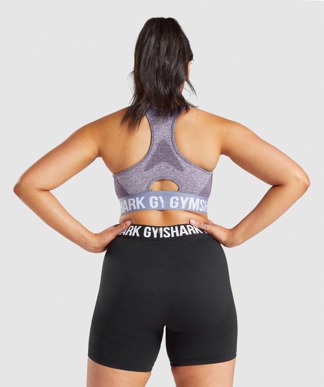 Sujetadores Deportivos Gymshark Flex Sports Bra Mujer Morados | aB5AsLnpDaS