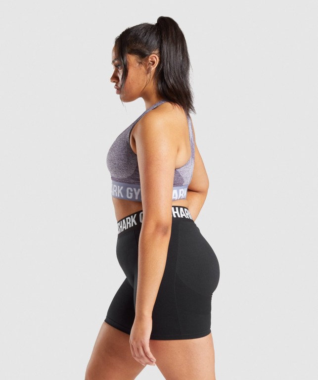 Sujetadores Deportivos Gymshark Flex Sports Bra Mujer Morados | aB5AsLnpDaS