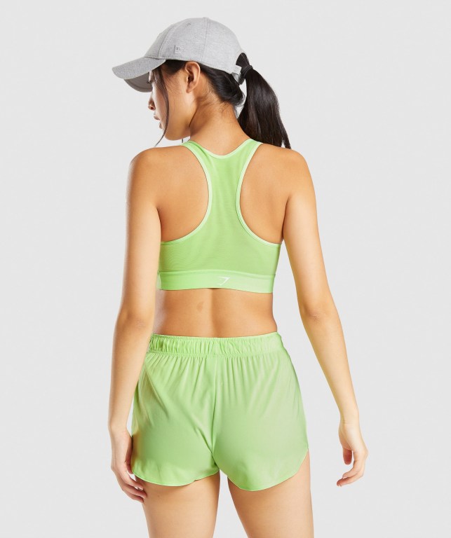 Sujetadores Deportivos Gymshark Ligeros High Support Entrenamiento Sports Bra Mujer Verdes | 55EqcqNB6lv