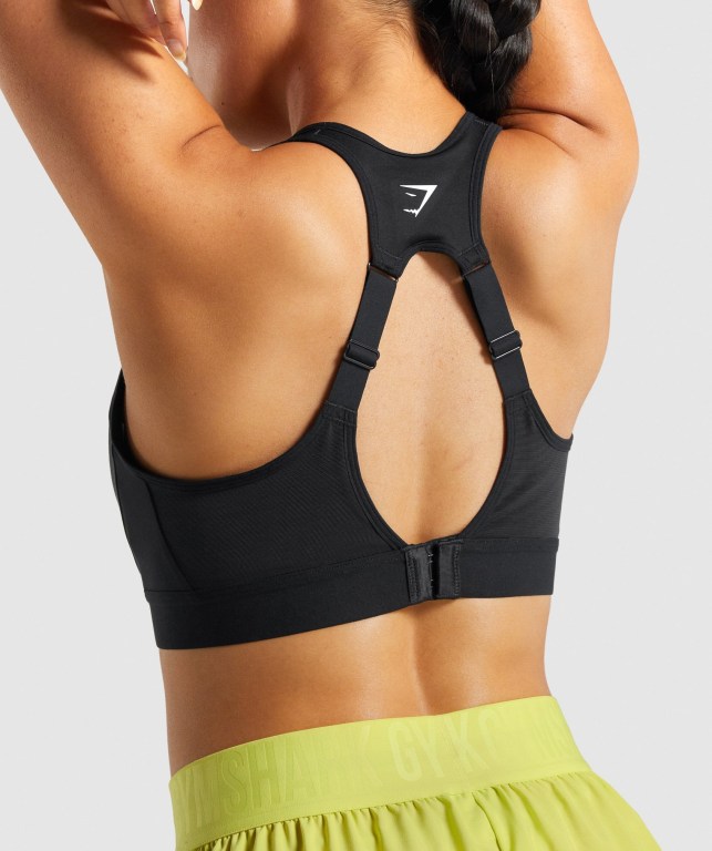 Sujetadores Deportivos Gymshark Open Back Entrenamiento Sports Bra Mujer Negros | P4HhgVpxcbw