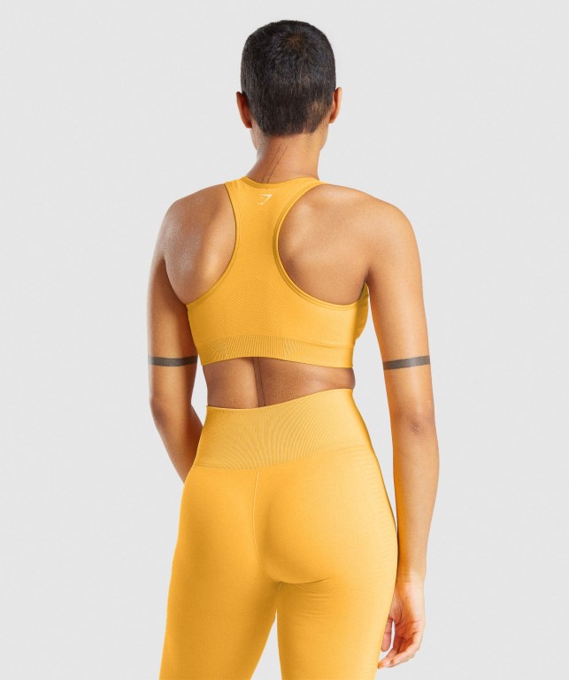 Sujetadores Deportivos Gymshark Vital Seamless 2.0 Sports Bra Mujer Amarillos | nWbBWy8ldeI