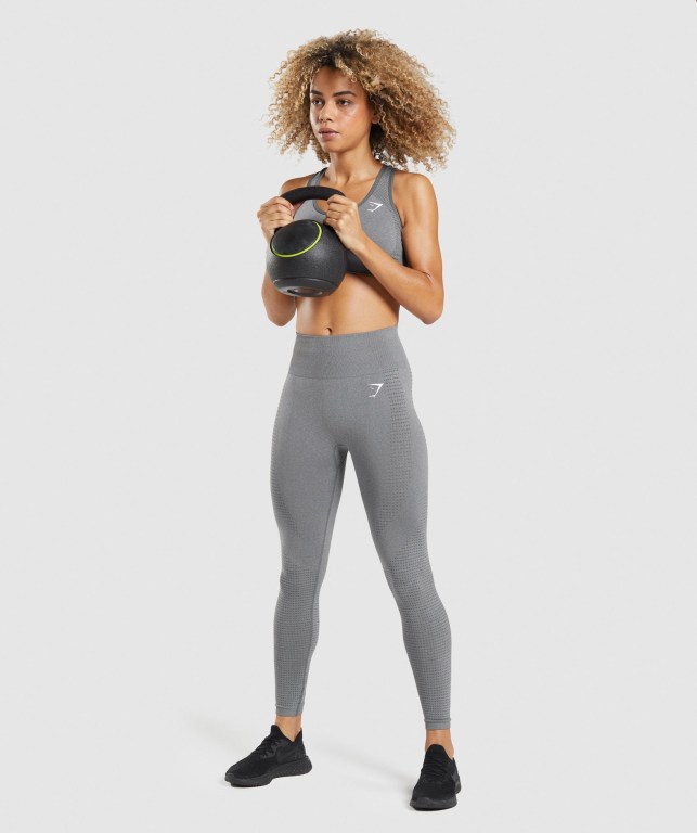 Sujetadores Deportivos Gymshark Vital Seamless 2.0 Sports Bra Mujer Grises | xb2hwJ5hvxJ