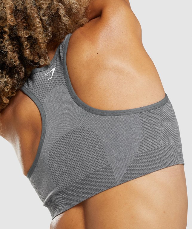 Sujetadores Deportivos Gymshark Vital Seamless 2.0 Sports Bra Mujer Grises | xb2hwJ5hvxJ