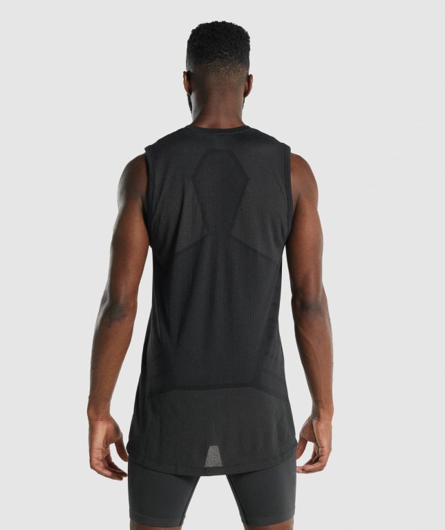 Tank Top Gymshark 315 Hombre Negros | bLzuUM6ho3W