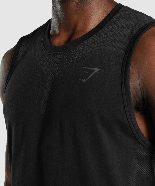 Tank Top Gymshark 315 Hombre Negros | bLzuUM6ho3W