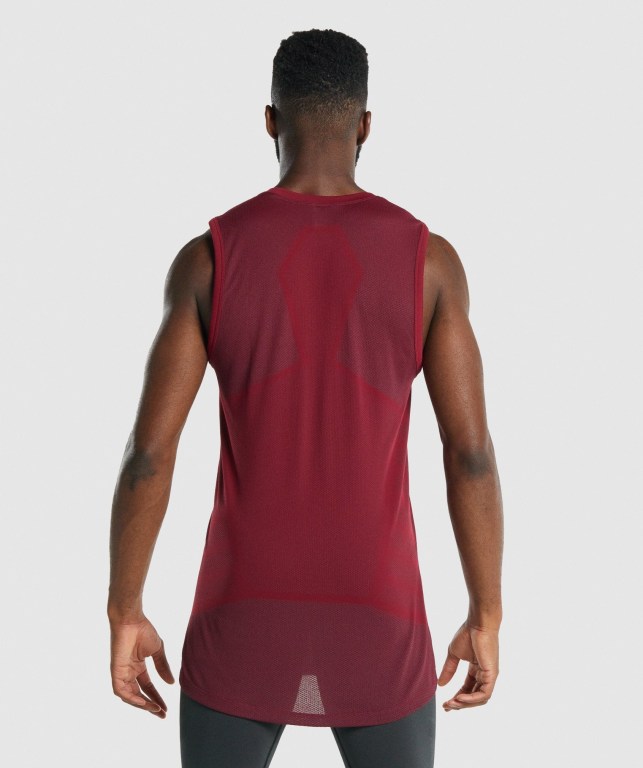 Tank Top Gymshark 315 Hombre Vino | hS7Hk3xmWda