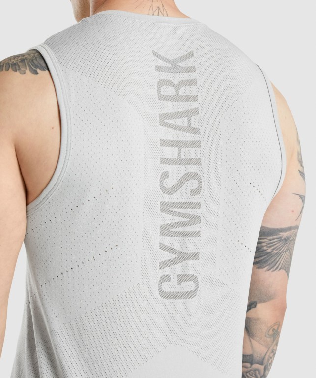 Tank Top Gymshark Apex Hombre Grises Claro Grises | wP3gpCNpxR6