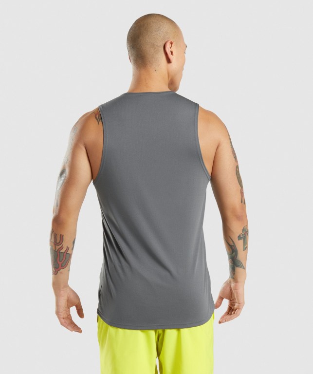 Tank Top Gymshark Arrival Hombre Grises | DHarzu5wtV8