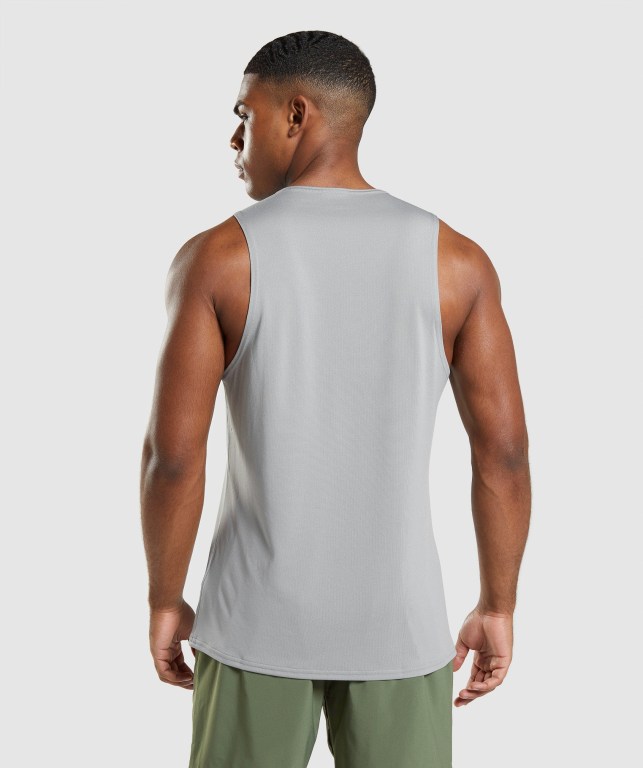 Tank Top Gymshark Arrival Hombre Grises | XXYGwuc78yY