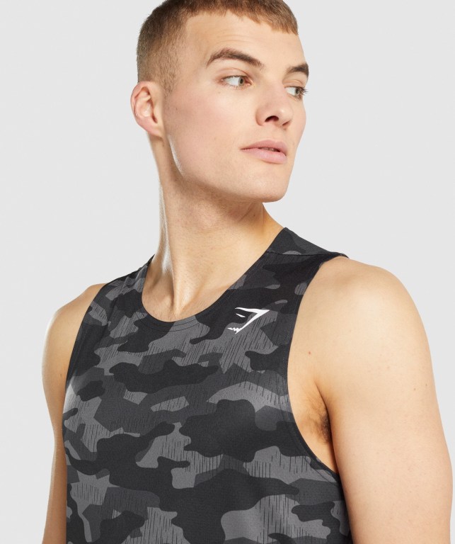 Tank Top Gymshark Arrival Hombre Grises | YTKwJFegUdV