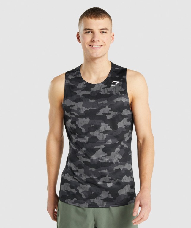 Tank Top Gymshark Arrival Hombre Grises | YTKwJFegUdV