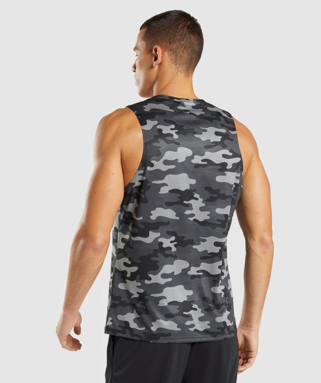 Tank Top Gymshark Arrival Hombre Grises | sNYHOCsWqAr