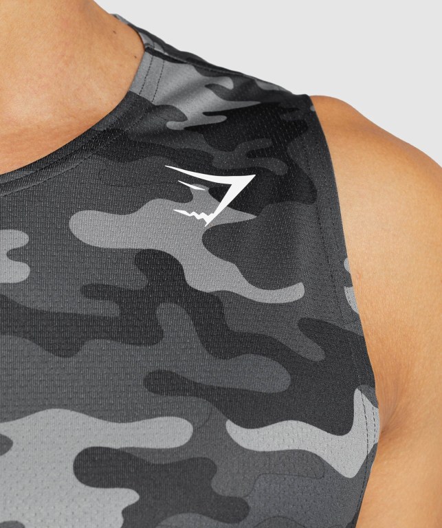 Tank Top Gymshark Arrival Hombre Grises | sNYHOCsWqAr