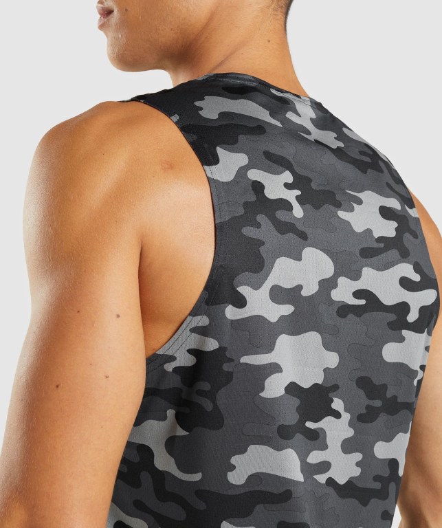 Tank Top Gymshark Arrival Hombre Grises | sNYHOCsWqAr