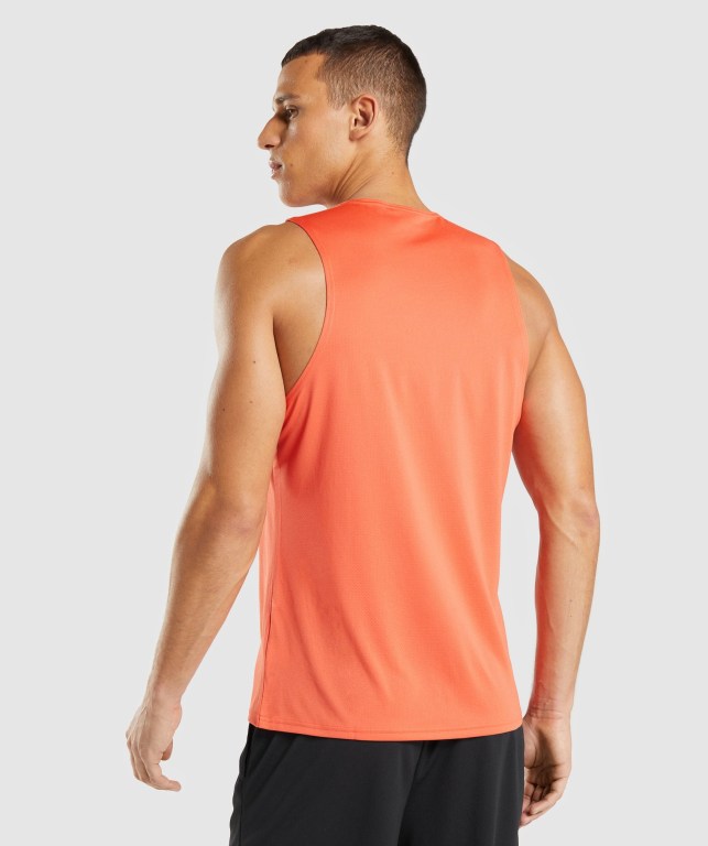 Tank Top Gymshark Arrival Hombre Naranjas | N5xKXTQqOzL