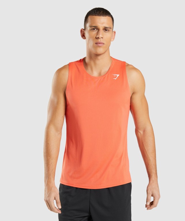 Tank Top Gymshark Arrival Hombre Naranjas | N5xKXTQqOzL