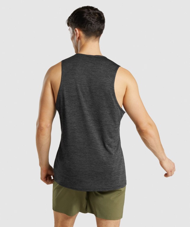 Tank Top Gymshark Arrival Marl Hombre Negros | S7wmP1Ky8iq