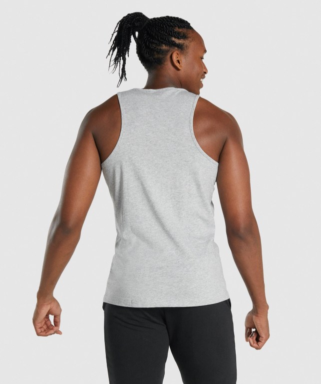 Tank Top Gymshark Critical 2.0 Hombre Grises Claro | 617q8etWrE5