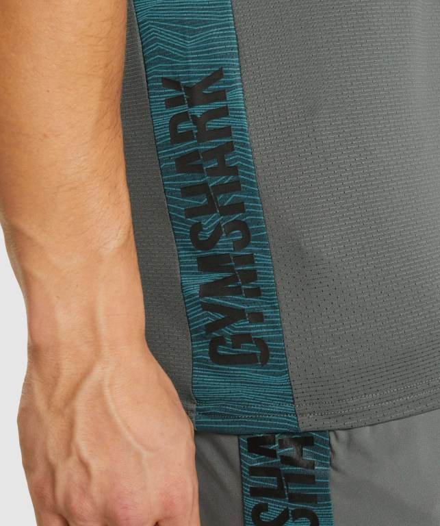 Tank Top Gymshark Deporte Hombre Grises | ftKKk6ypMuc